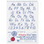DNealian Chart Tablet 24X32 Manuscript 25 Sheets