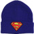 DC Comics Superman Logo Cuffed Adult Beanie Blue