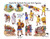 David and Goliath Felt Figures for Flannel Board Bible Stories-precut