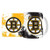 Boston Bruins 15oz_ Sublimated NHL Splatter Logo Ceramic Mug