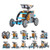 Wenosda Solar Robot Toys STEM 12-in-1 Educational Building Toy DIY Science Experiment Kit 190 Pieces Coding Robots Engineering Set Powered by The Sun for Kids Boys Girls