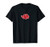 Naruto Shippuden Akatsuki Red Cloud Symbol T-Shirt