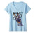 Womens Smart Donkey Shirt Smart Donkey V-Neck T-Shirt