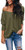BETTE BOUTIK Tunic Tops for Women V Neck Sweaters Casual Long Sleeve Winter Pullover Off Shoulder Big Size Green XL