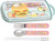 Sumikko Gurashi Portable Spoon Fork Chopsticks   Case Set  Burger KT84301