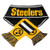 FOCO NFL Pittsburgh Steelers Wordmark Scarf