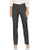 Ruby Rd_ Womens Fly Front Millennium Tech Stretch Pant Black Heather 8