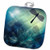 3D Rose Translucent Shimmering Blue Dragonflies and Pot Holder, 8 x 8