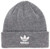 adidas Originals Womens Trefoil Beanie Heather GreyWhite ONE SIZE adidas Originals Womens Trefoil Beanie Heather GreyWhite ONE SIZE