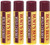 Burts Bees Moisturizing Lip Balm Wild Cherry 0_15 Oz Pack of 4packaging may vary