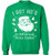 Awkwardstyles I Got Hos in Different Area Codes Sweater Ugly Christmas Crewneck M Green
