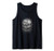 Awesome Binary Skull Face Tech Gift for Geek Tank Top
