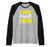 Funny Offensive Football Lineman Line Mom Raglan Baseball Tee