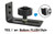 Frylr Adjustable Black Bottom Flush Barn Door Wall Mount Floor Guide Stay Roller Barn Door Floor Guide, Flush Barn Door Guide