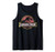 Jurassic Park Original Fossil Silhouette Faded Logo Tank Top