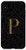 iPhone XS Max Leopard Animal Print Cheetah Monogram Initial Letter P Case