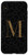 iPhone XS Max Leopard Animal Print Cheetah Monogram Initial Letter M Case
