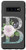 Galaxy S10 First Name Initial B Monogram Blue Rose Gray Background Case