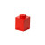 LEGO Storage Brick 1 Bright Red
