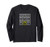 Neutral Evil Alignment Roleplaying Long Sleeve T-Shirt