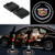 Bearfire 2 Pcs Wireless Car Door Led Welcome Laser Projector Logo Light Ghost Shadow Light Lamp Logos (cadillac)