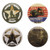 Call of Duty WWII Button Pin 4 Pack Set (WWII)