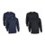 Gildan Mens Ultra Cotton Adult Long Sleeve T-Shirt 2-Pack Navy X-Large   Gildan Mens Ultra Cotton Adult Long Sleeve T-Shirt 2-Pack Black X-Large