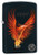 Zippo Lighter Anne Stokes Firebird - Black Matte 77067