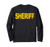 Sheriff Long Sleeve Shirt Front Print Law Enforcement