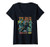 Womens DC Comics The Joker Double Portrait V-Neck T-Shirt