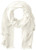 Calvin Klein Womens Pashmina Scarf Eggshell One Size