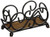 Thirstystone Dark Iron Upright Scroll Coaster Holder, Dark Walnut
