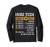 Funny HVAC Tech Gifts - HVAC Tech Hourly Rate Long Sleeve