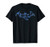 DC Fandome Batman Blue Paint Splatter Logo T-Shirt