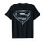 DC Fandome Superman Chrome Paint Splatter Logo T-Shirt