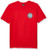 Obey Mens Basic SS Unity Worldwide TEE RED Small