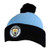 Manchester City FC Authentic EPL Knit Ski Hat