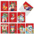M4982XSG-B1x10 Christmas Funny Farm: 10 Assorted Christmas Note Cards Featuring Christmas-Themed Images of Illustrated Farm Life; With Envelopes.