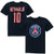 Paris Saint Germain - Neymar Name   Number Youth T-Shirt Youth Small Blue