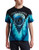 Liquid Blue Mens Pink Floyd Pulse V Tie Dye T-Shirt Multi XX-Large