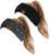HW-6033-2-20a-069021 Headwrap Bundle - Black   Metallic Grey 2 Pack
