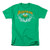 DC Comics Mens Aquaman Splash Classic T-shirt Medium Kelly Green