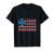 WWE Triple H Flag Logo Graphic T-Shirt