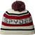 Spyder Mens Icebox Hat WhiteRedFrontier One Size