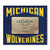 NCAA Legacy Michigan Wolverines 4 x 6 Picture Frame - Center 8x9 One Size Custom