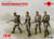 ICM 135 Scale 1914 German Infantry Soldiers 4 Figures - Plastic Figure Model Building Kit  35679