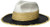 Steve Madden Womens Panama Hat WhiteBlack One Size