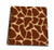 3dRose db-15371-1 Giraffe Print Brown Drawing Book 8 by 8-Inch