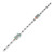 1pc 400mm LML9B Miniature Linear Rail Guide Rail 9mm Width  2pcs Slide Blocks