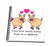 3dRose db-6292-1 True Love Comes Along Once in a Lifetime Cute Pig Love Design Drawing Book 8 by 8-Inch